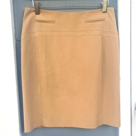 Express tan 2 pocket pencil skirt - Picture 5 of 16